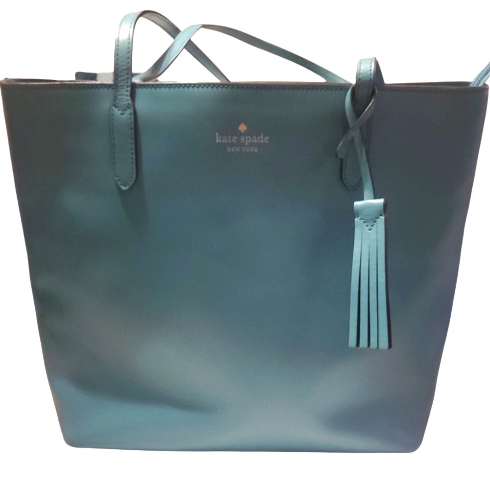 Kate Spade Jana Tote W/Tassel In Teal